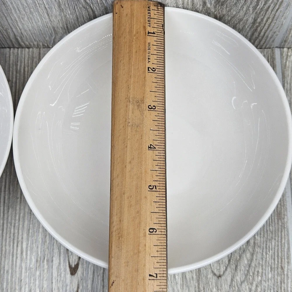 Pier 1 New Essentials Coupe White Porcelain 7